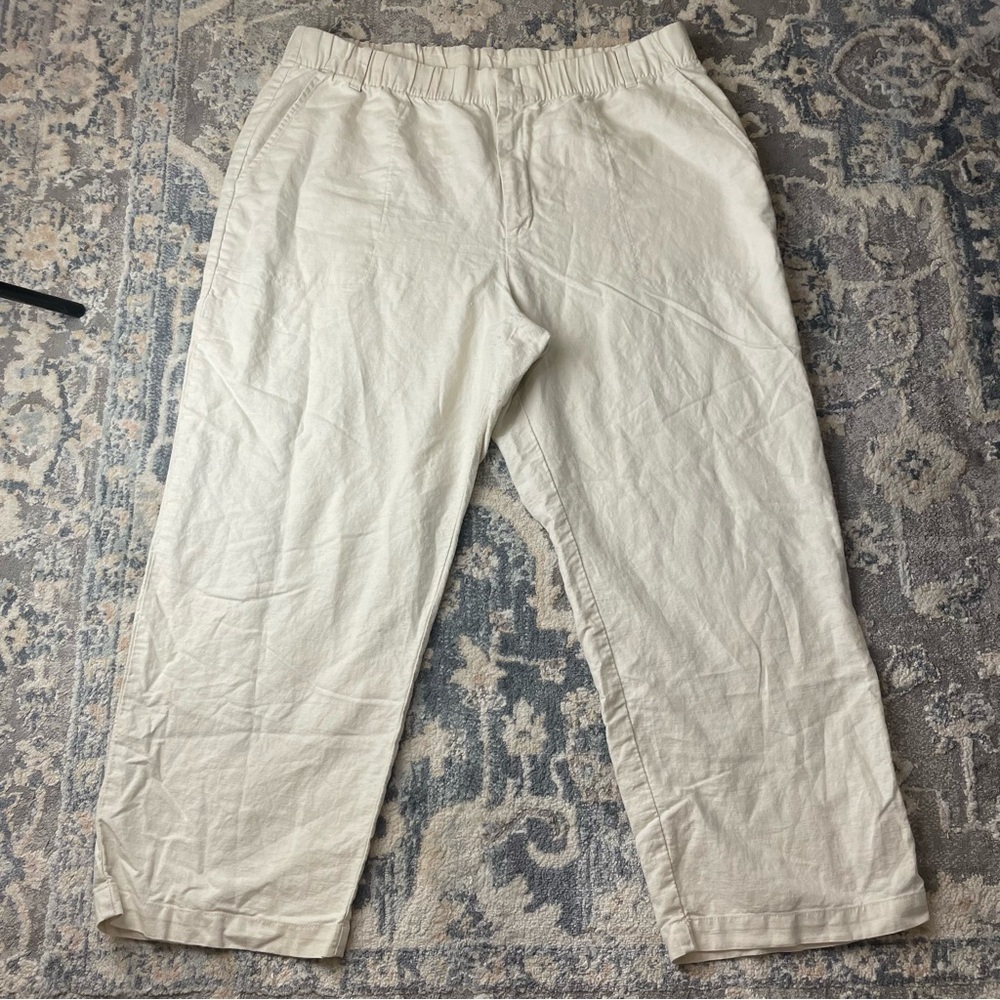 GAP linen blend pants